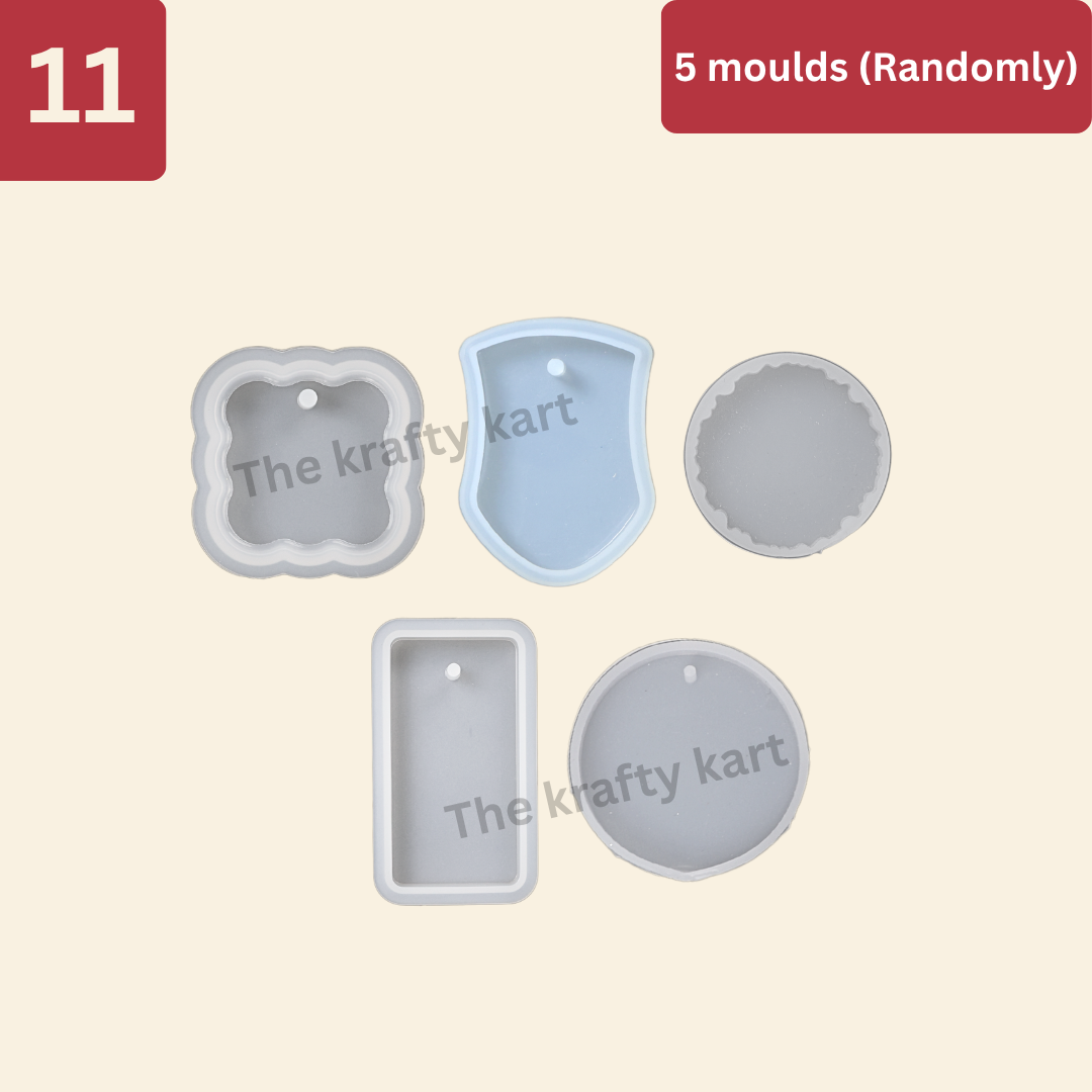 DIY Resin Keychain Kit