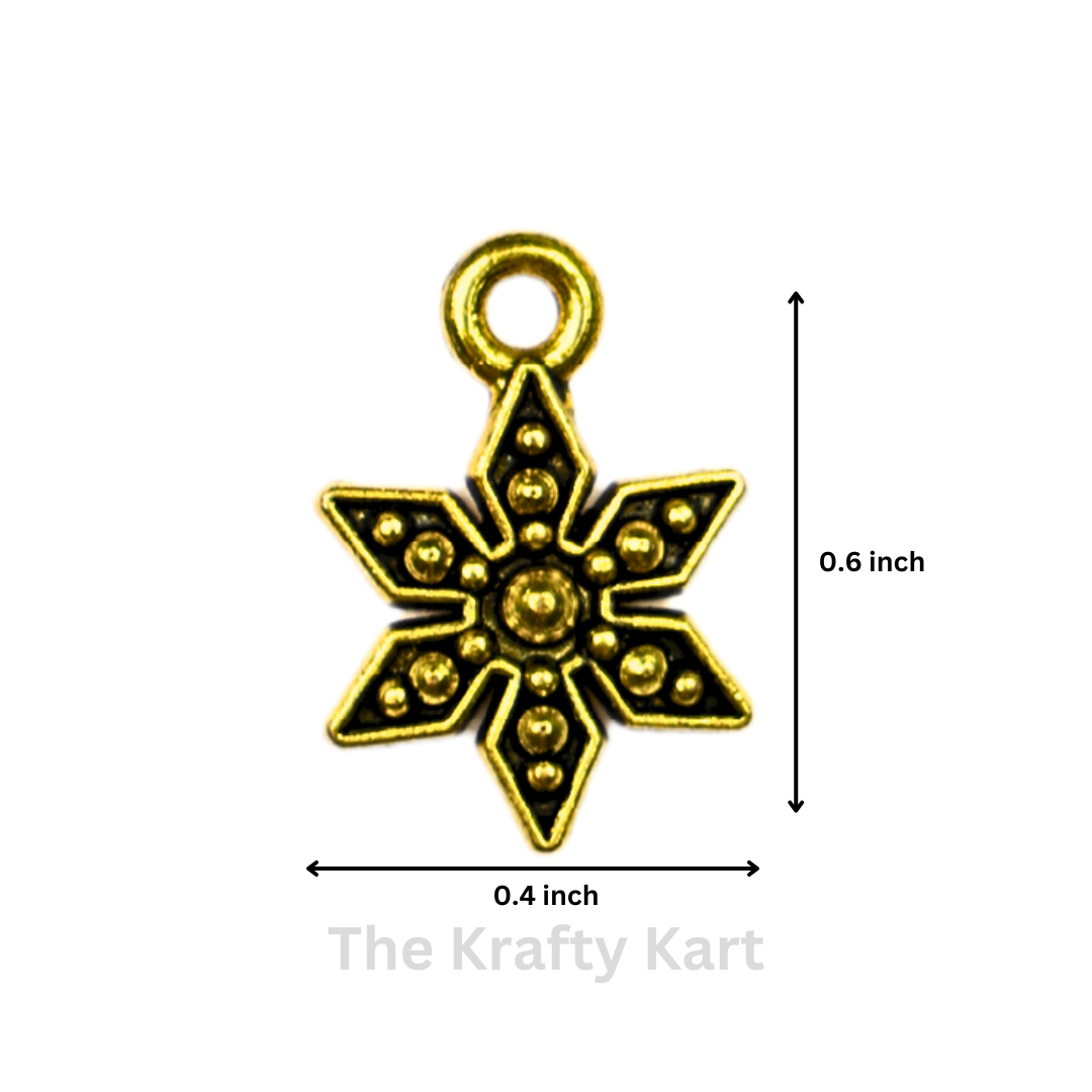 GOLDEN CHARM - SNOWFLAKES (149)