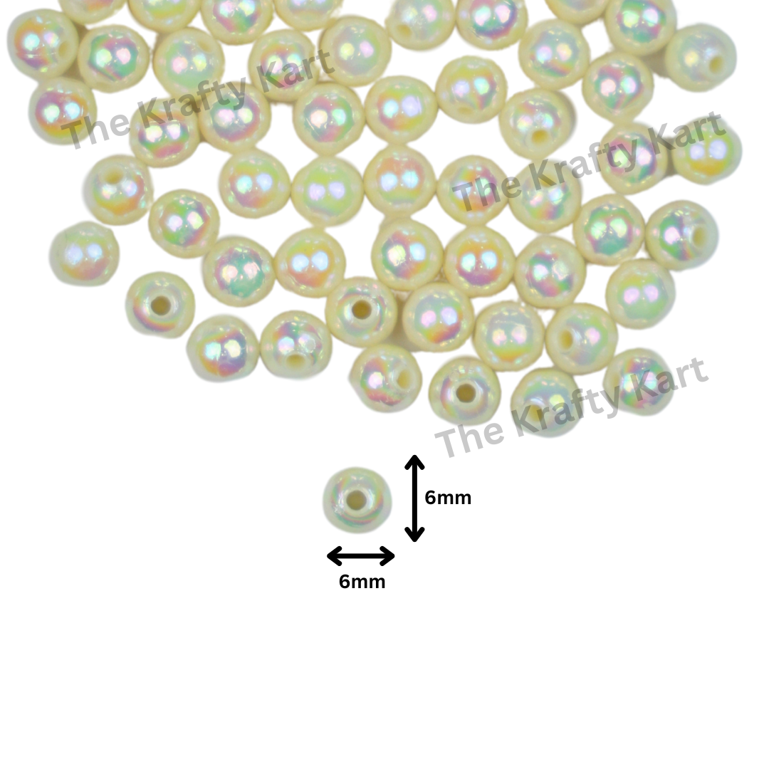 Rakhi White Beads