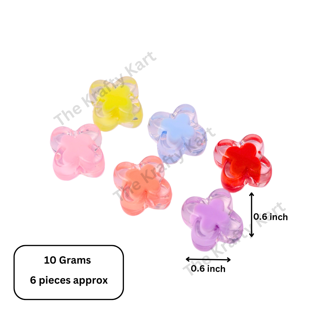 Cute Bracelet Charm - Crystal Clover