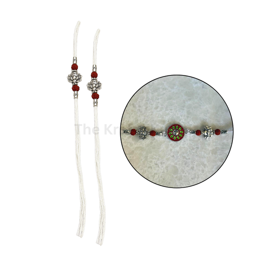 Readymade Rakhi Thread(5 Pairs) (29)