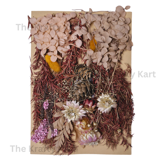 Peach Dry Flower Packet
