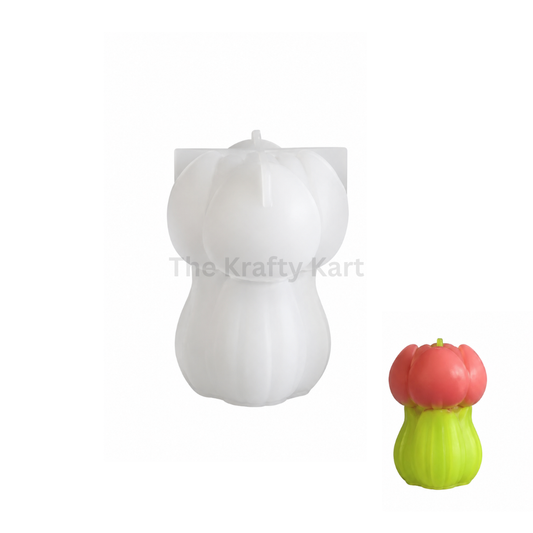 Tulip Flower Candle Mould - Big
