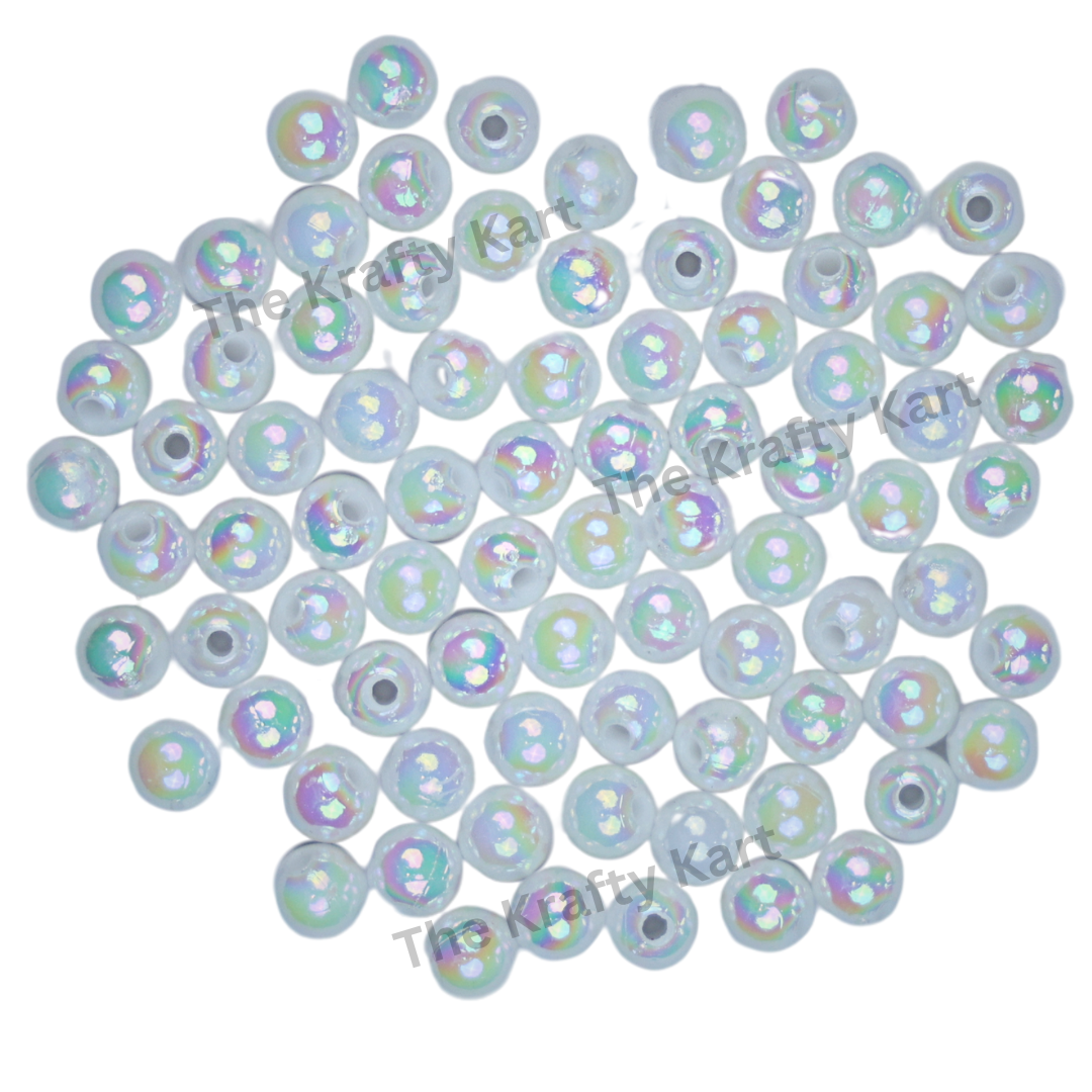 Rakhi White Beads