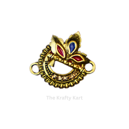 Golden Rakhi Charm (35)