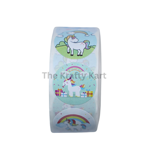Unicorn Roll Sticker
