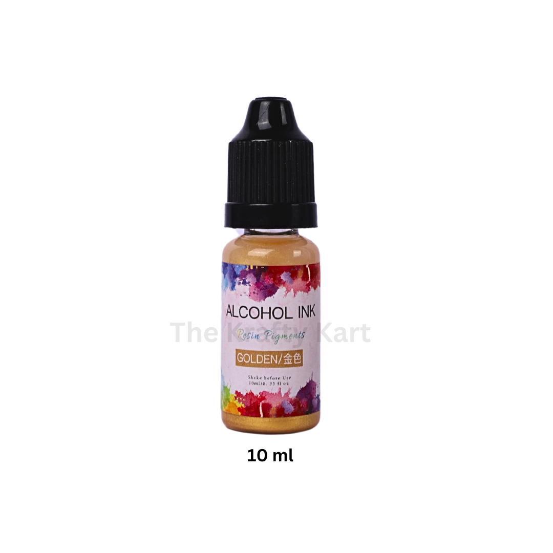 Alcohol Ink (Golden)