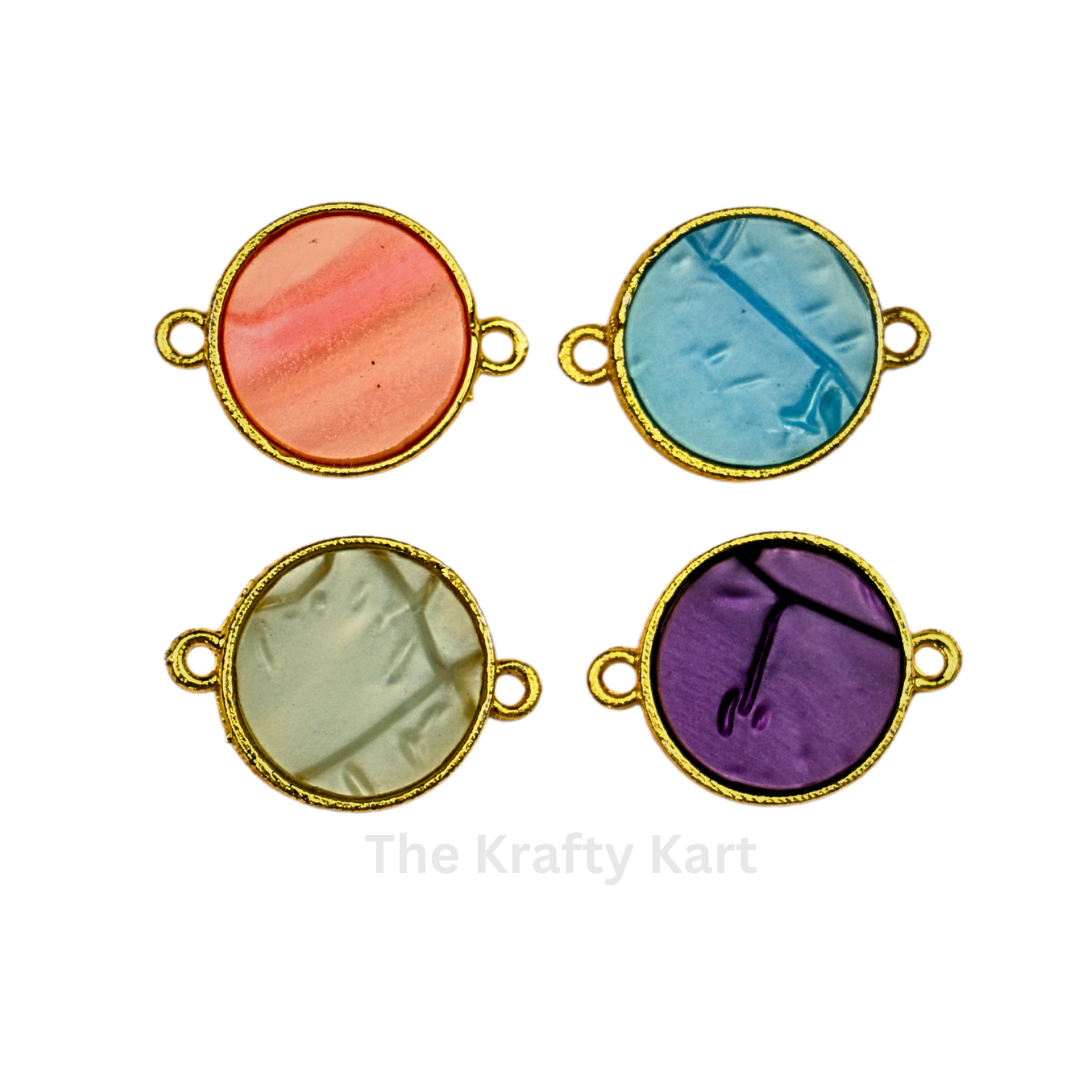 Crystal Round Rakhi Charm