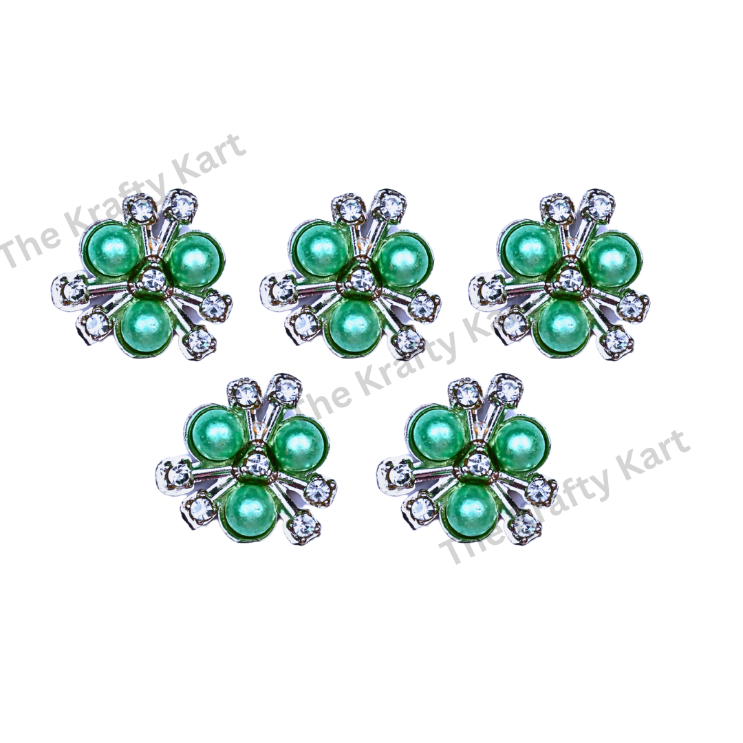 Decorative Flowers (Silver)