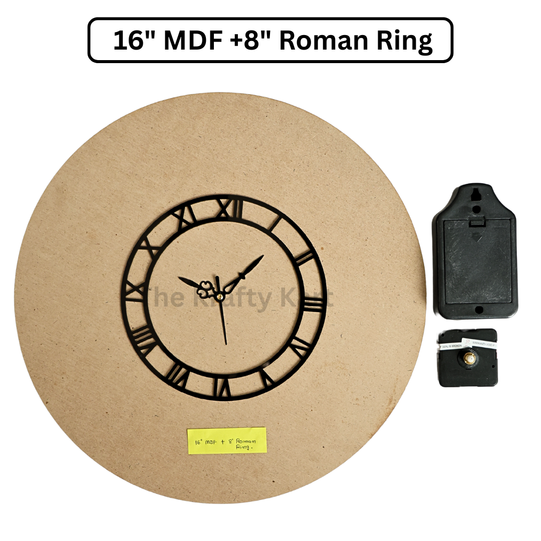 Roman Ring Clock Set
