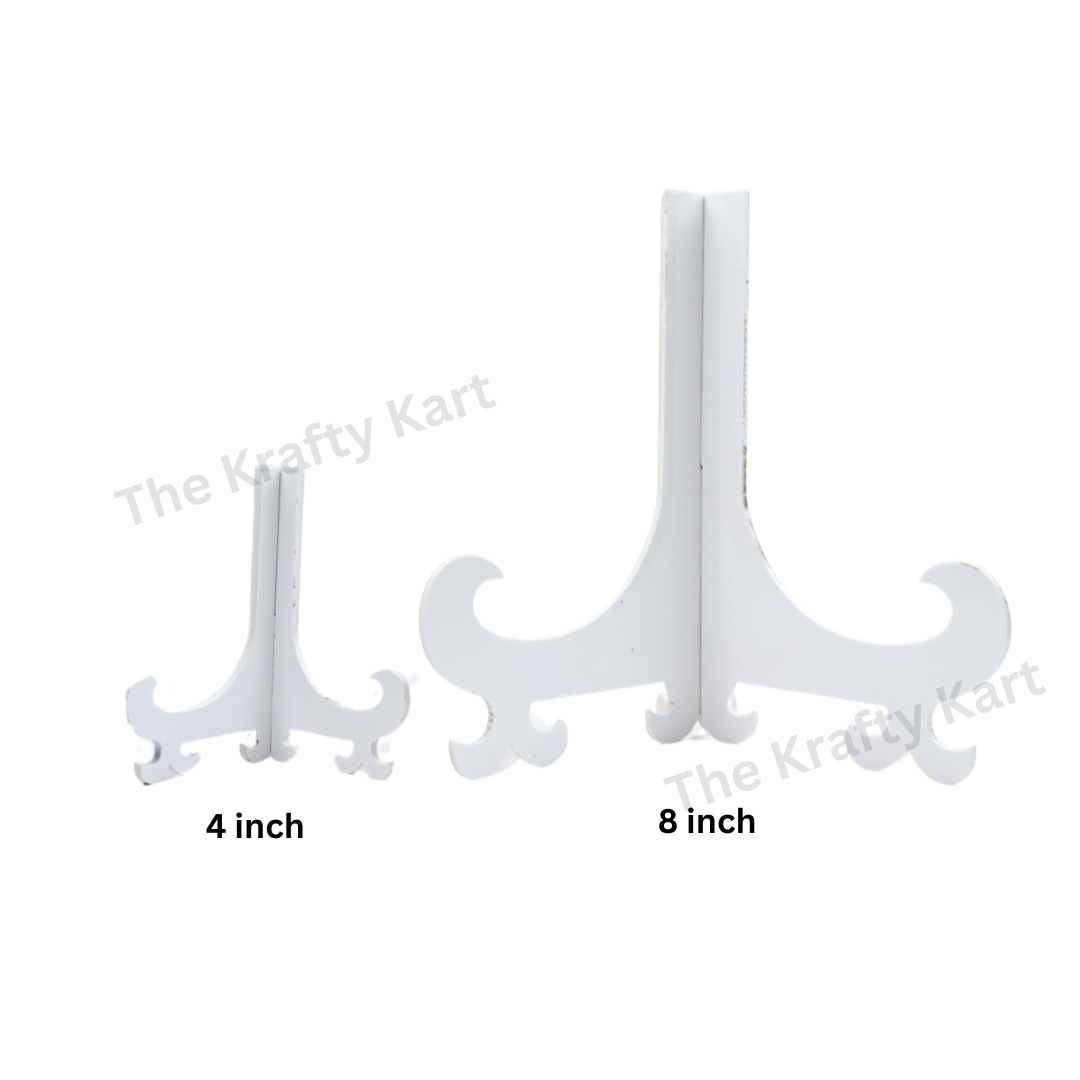 White Acrylic Stand