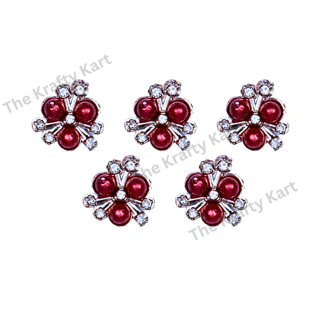 Decorative Flowers (Silver)