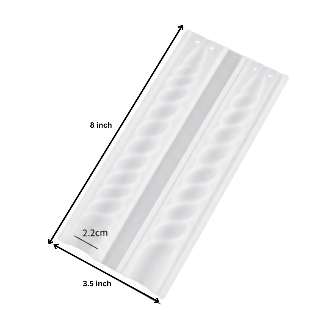 Twisted Spiral Taper Candle Mould