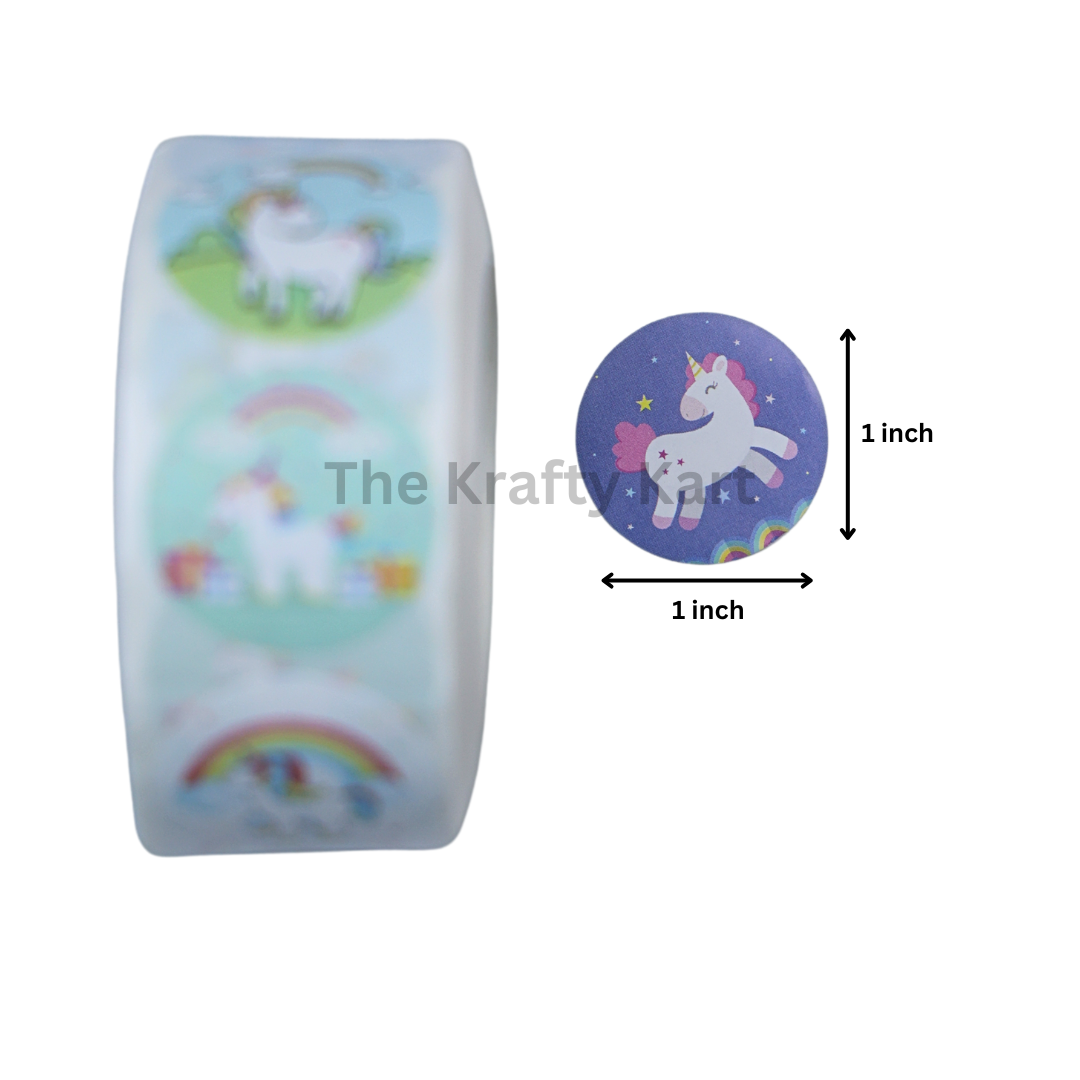 Unicorn Roll Sticker