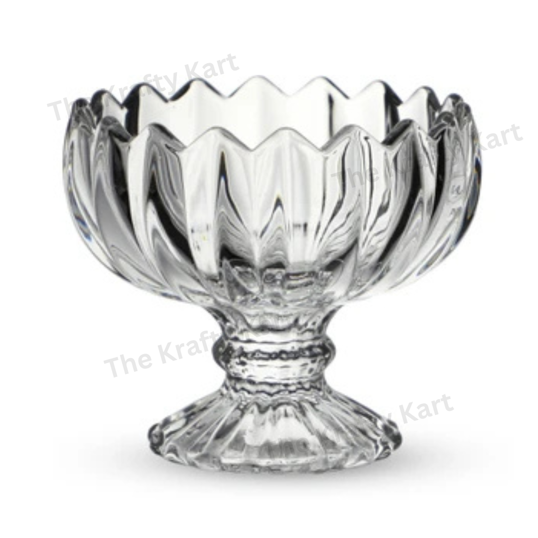 Icecream Bowl Candle Glass (A)