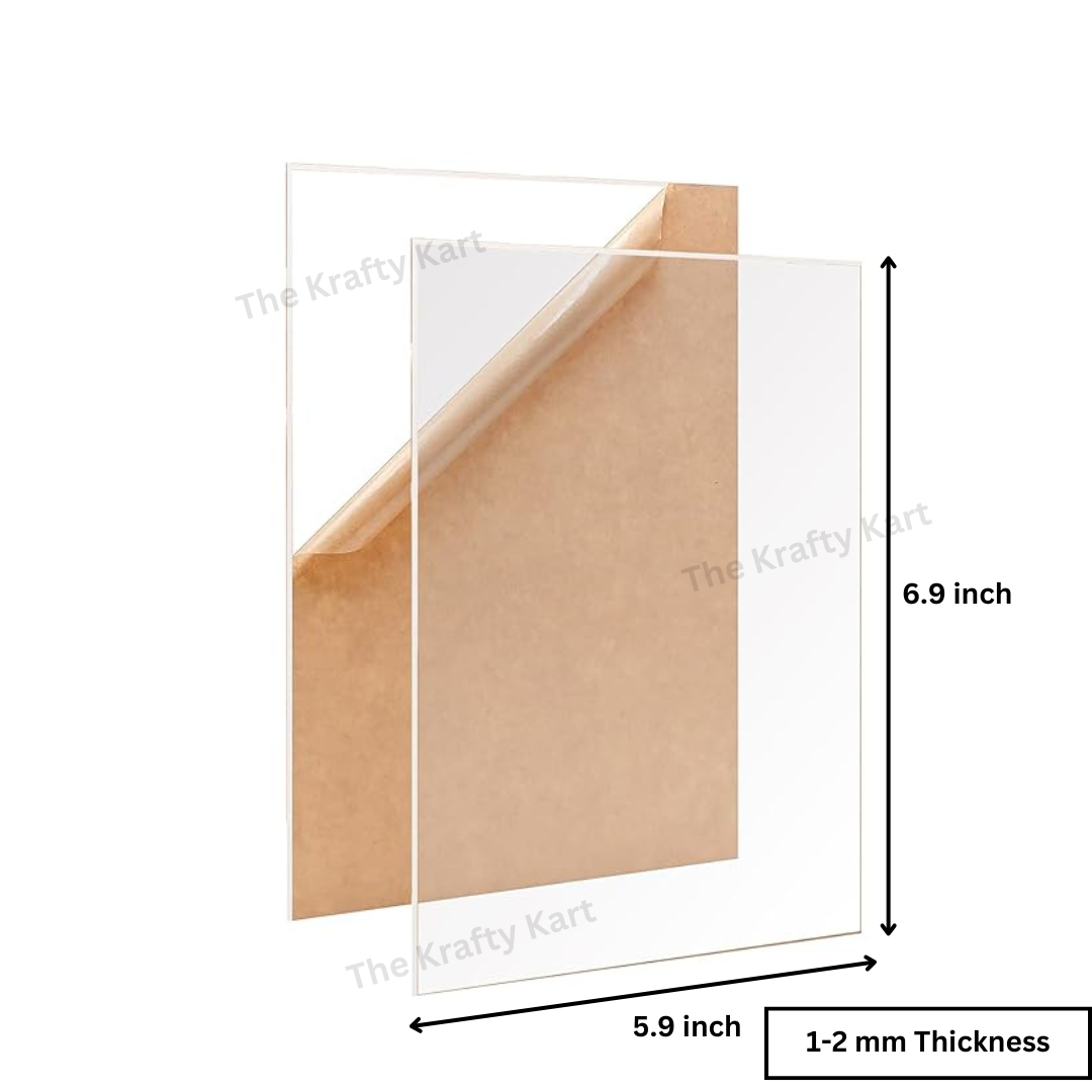 7 X 5 Inch Rectangle Acrylic