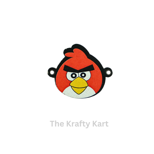 MDF Rakhi Charm - Angry Bird