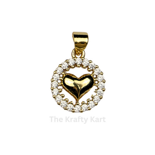 Diamond Charm - Heart