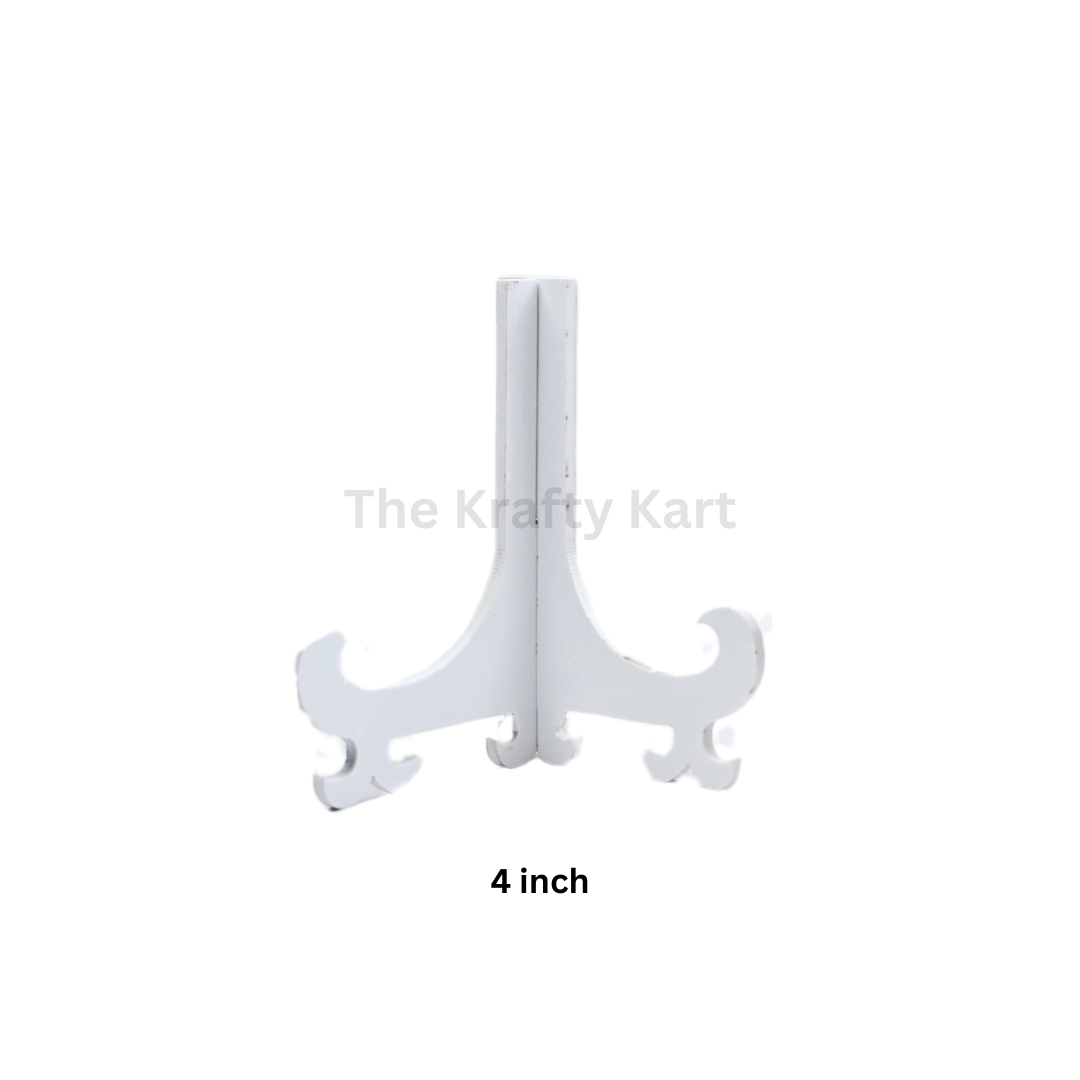 White Acrylic Stand