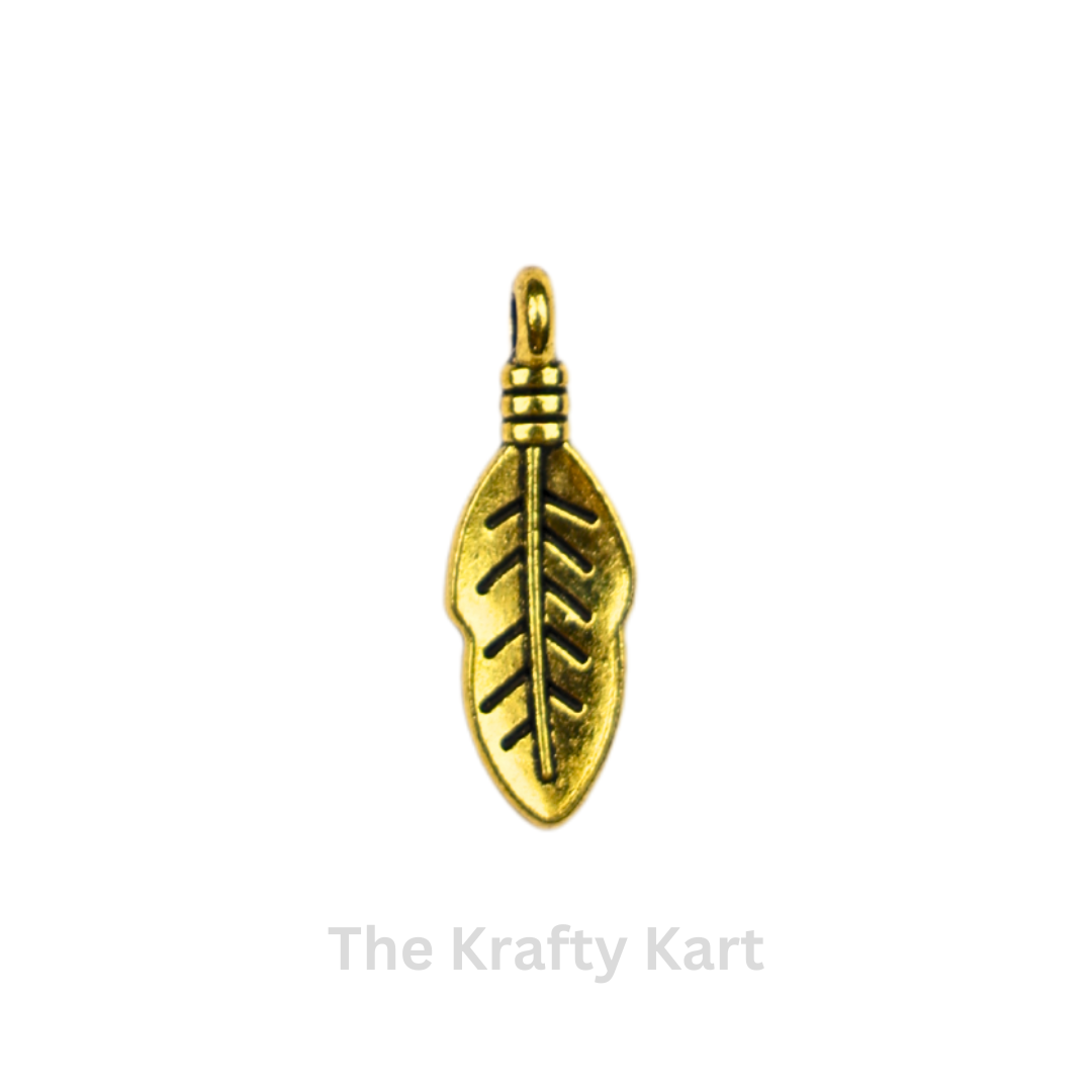 Golden Charm -  Leaf (A)(146)