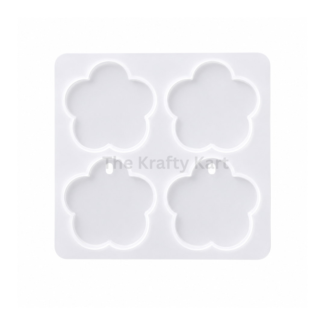 4 Cavity 5 Kali Flower Jewellery & Rakhi Mould