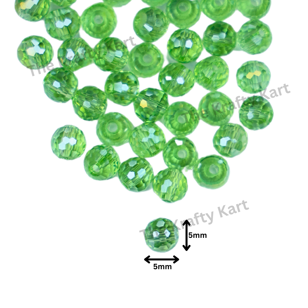 Round Crystal Beads