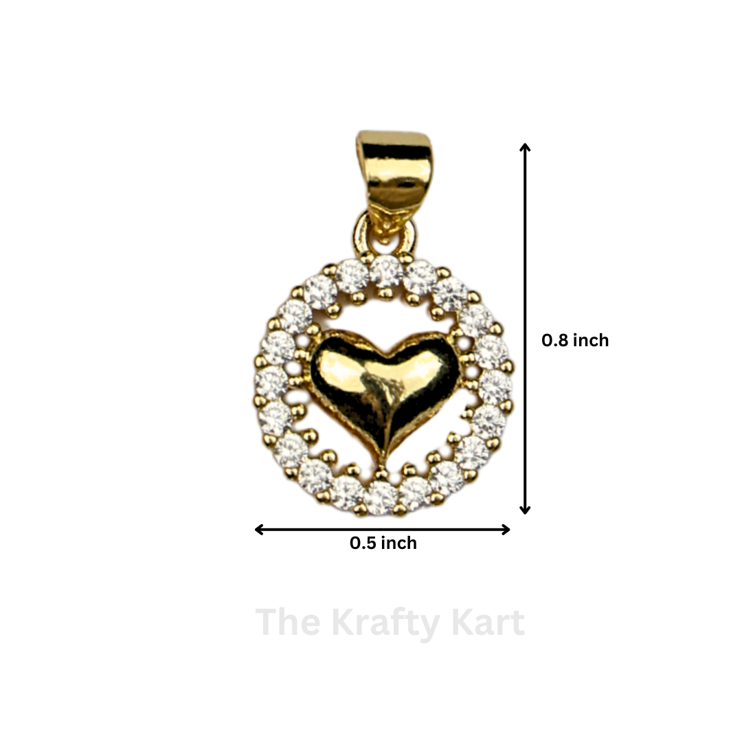 Diamond Charm - Heart