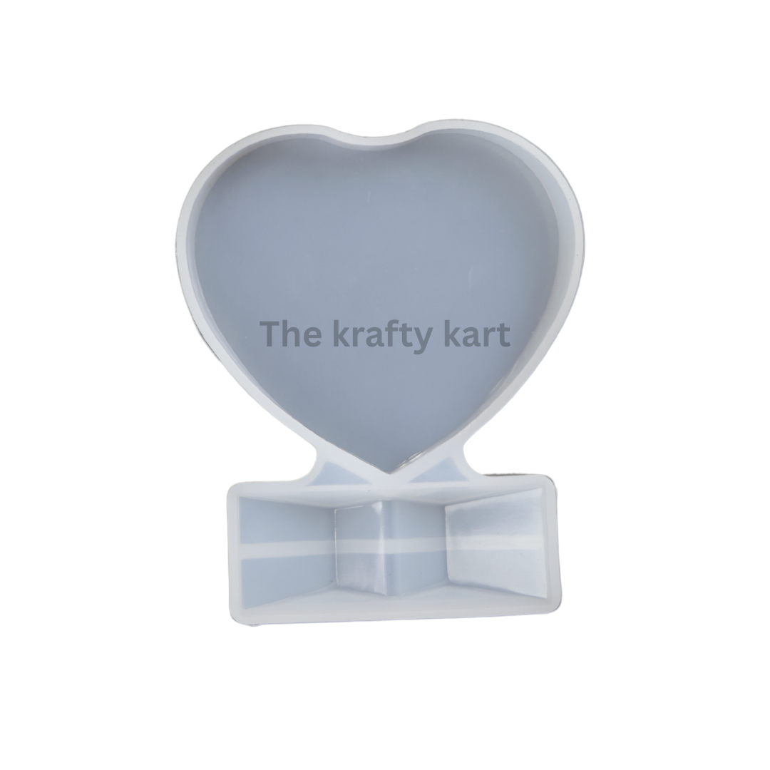 Small Heart Photo Frame & Display  Mould