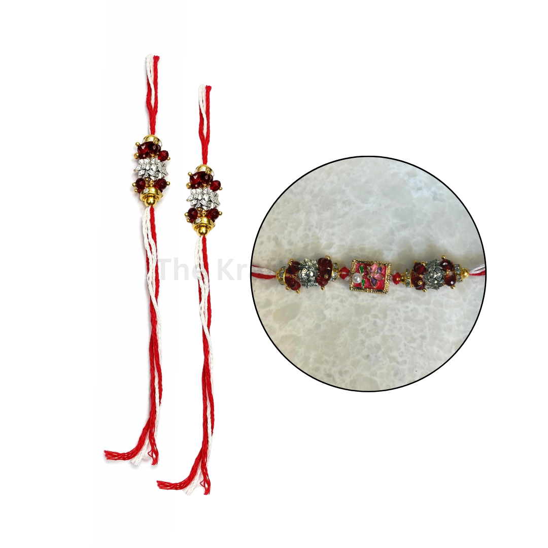Readymade Rakhi Thread(5 Pairs) (36)
