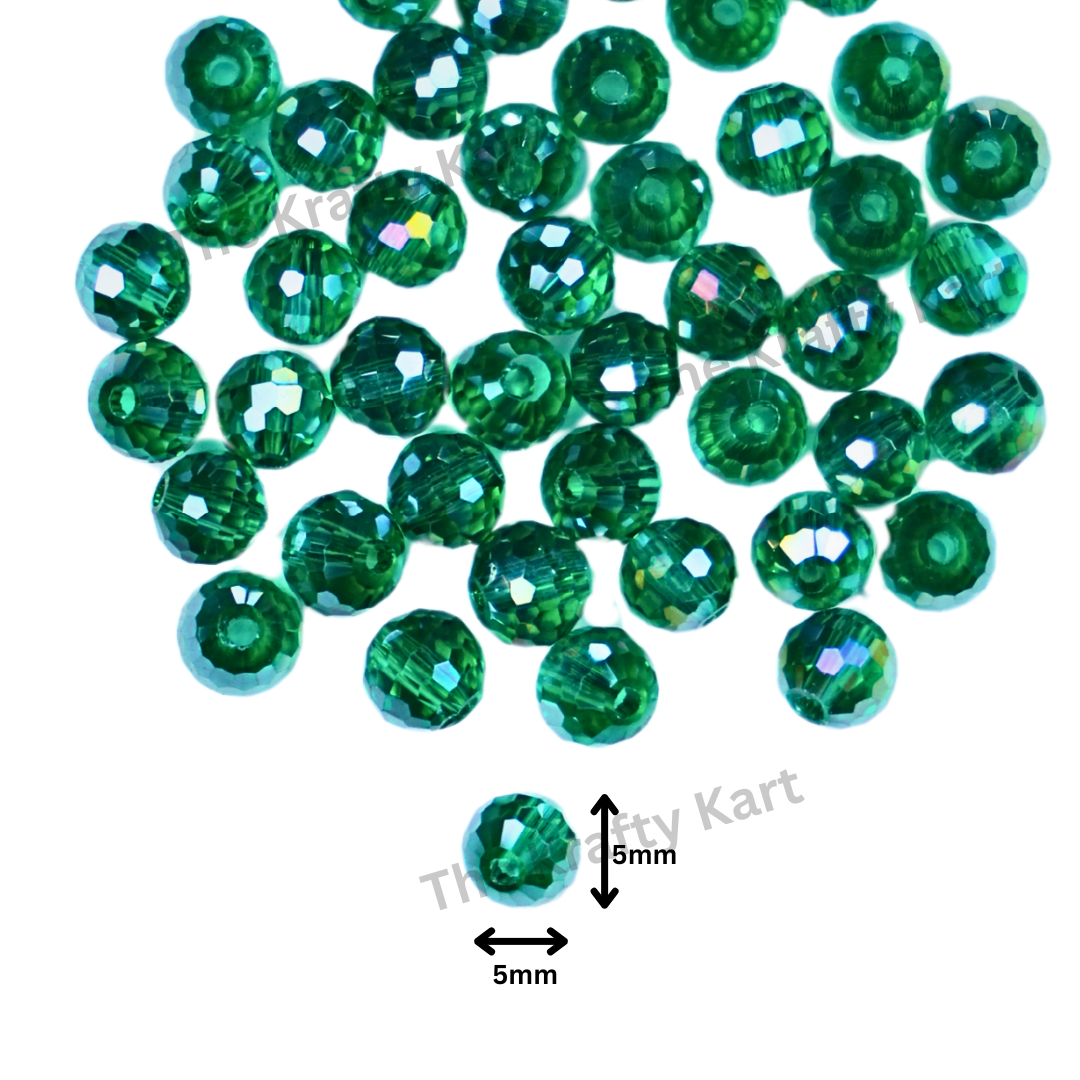 Round Crystal Beads