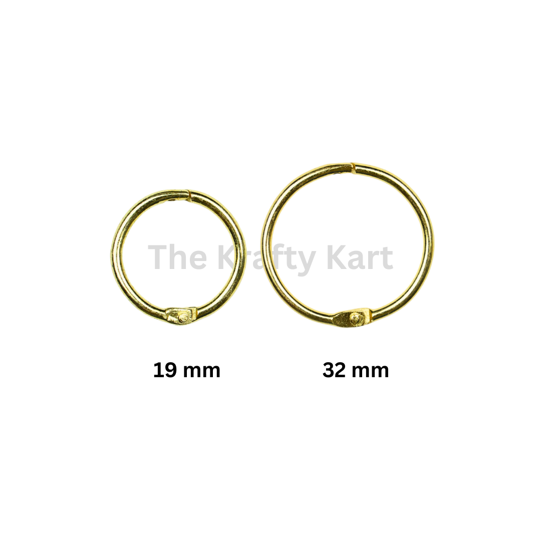 Book Ring (Golden)