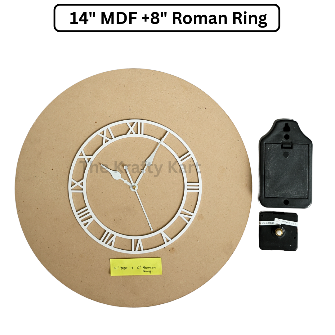Roman Ring Clock Set