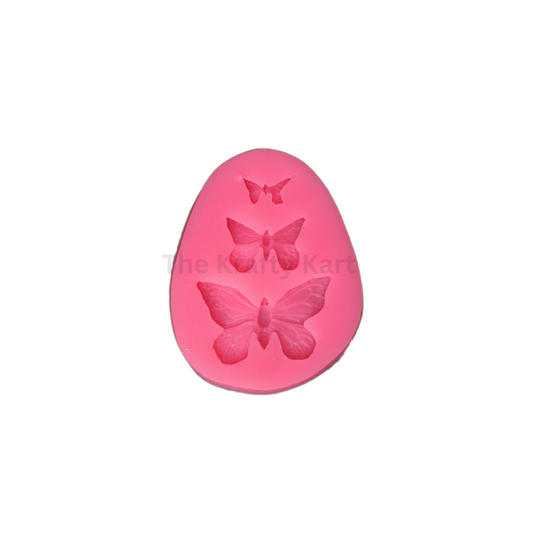 Butterfly Pink Candle Mould