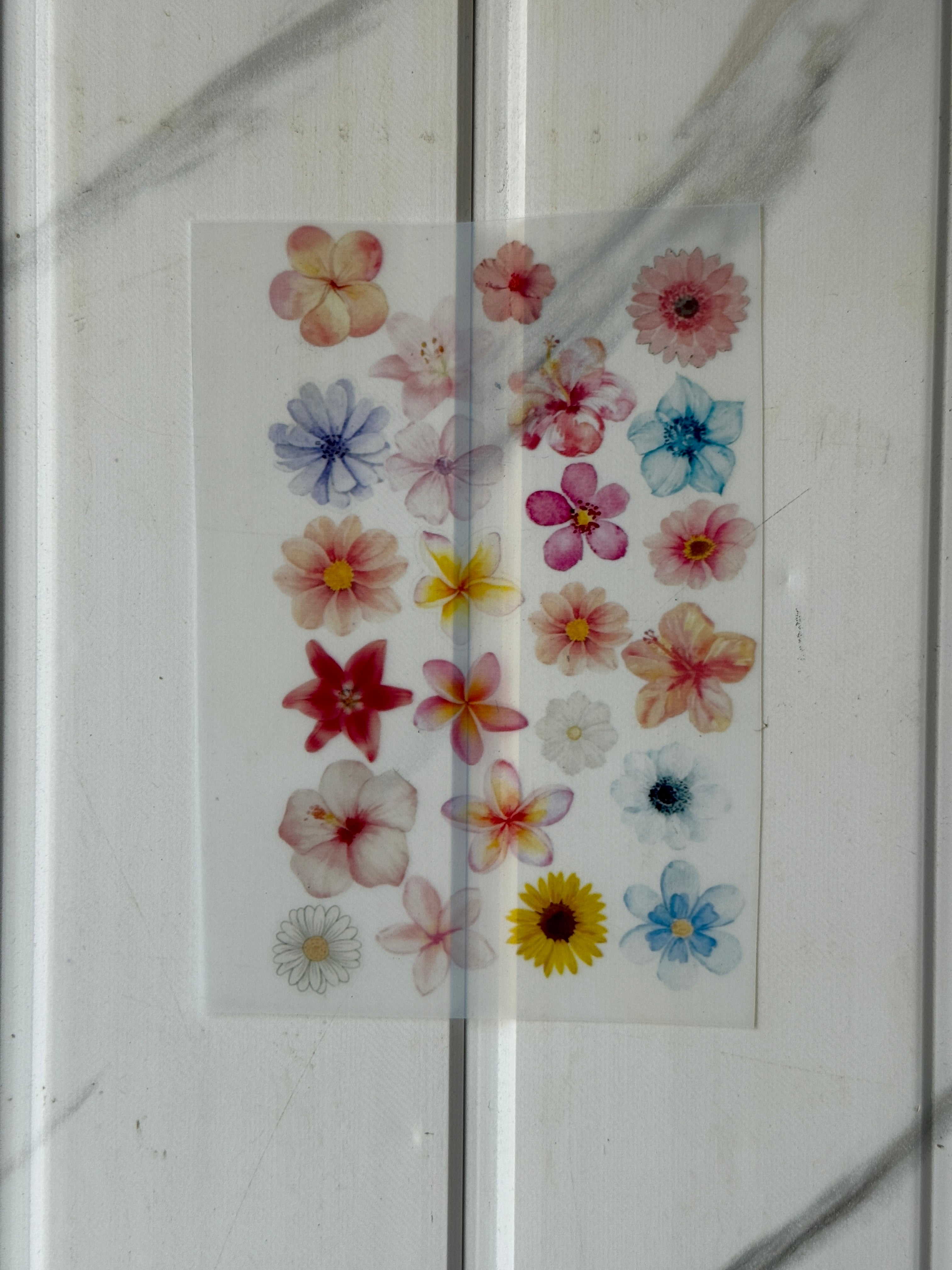 Insert Sheet - Mini Flower
