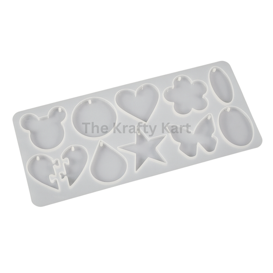 10 Cavity Keychain/Pendant Mould