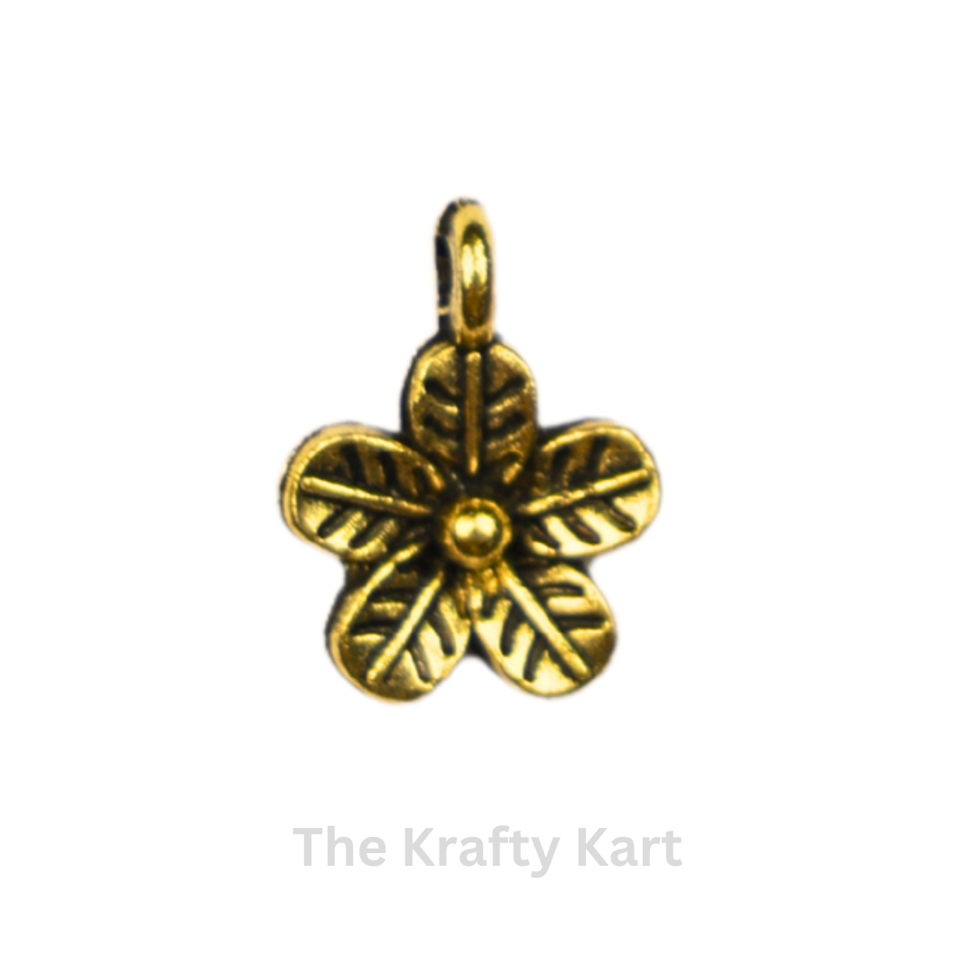 Golden Charm - Flower (141)