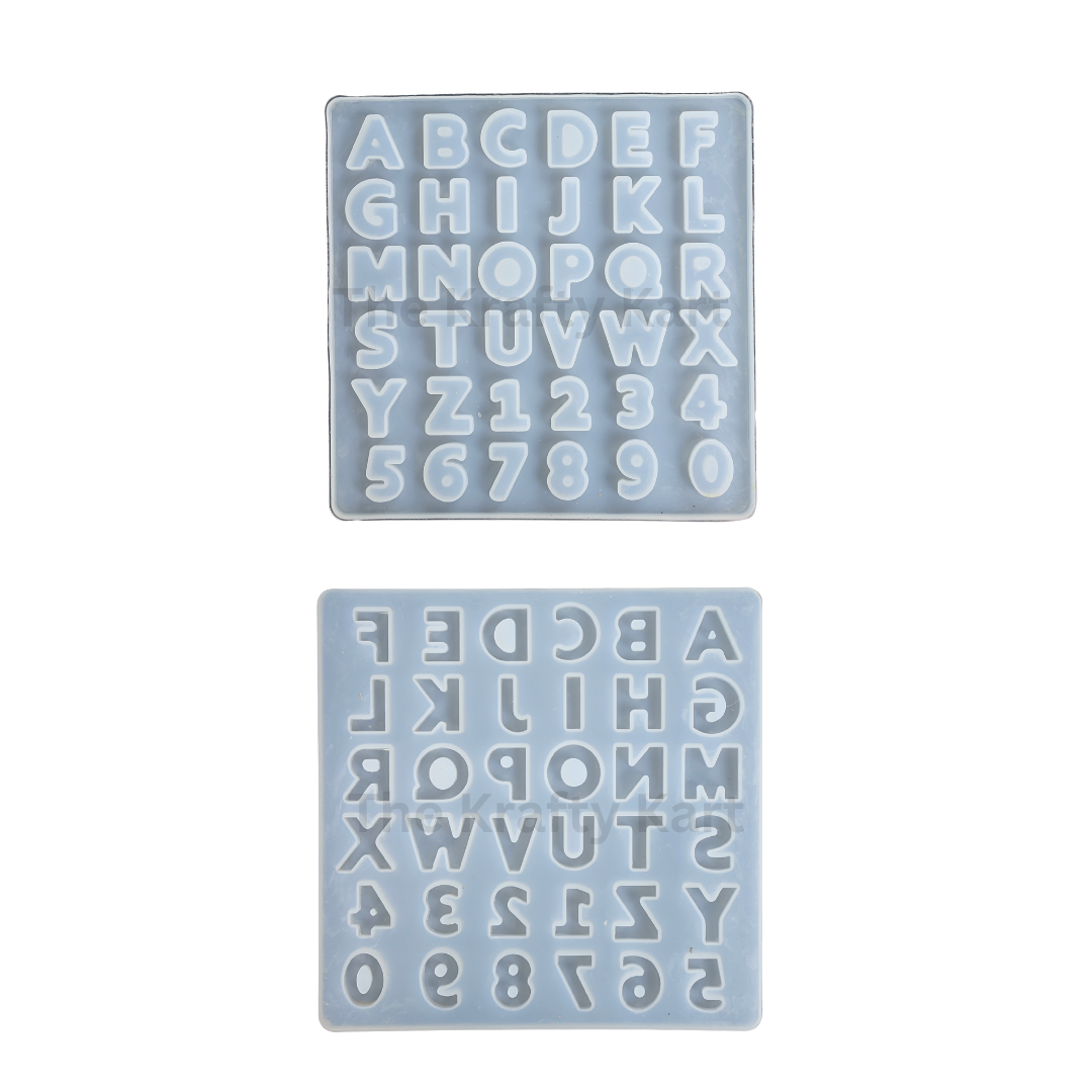 Small Alphabet Mould