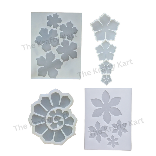 3D Flower Combo Mould