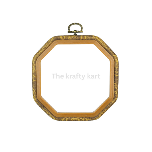 Square Octagon Embroidery Ring