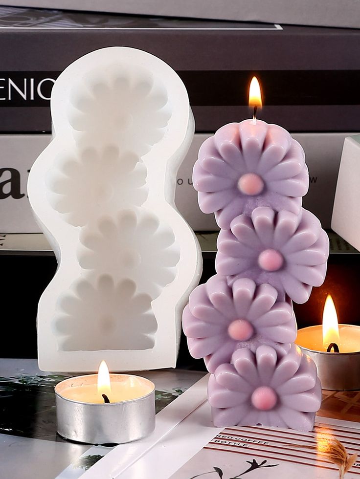 FLOWER CANDLE MOULD