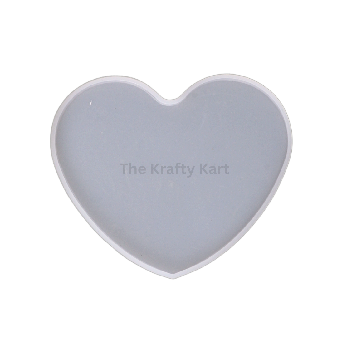 3" Heart Coaster Mould