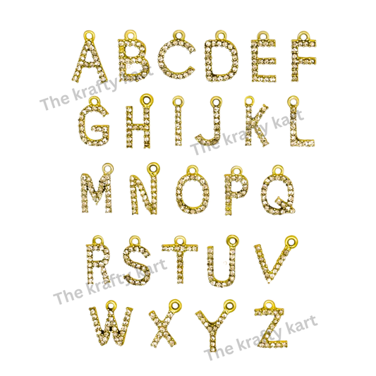 Charm - Diamond Alphabet