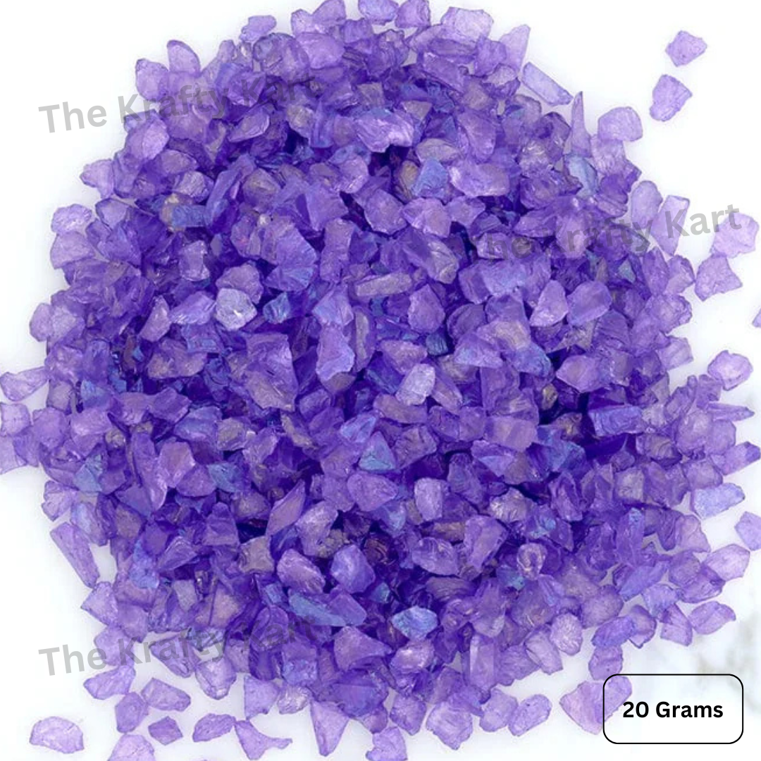 Holographic Crushed Glass