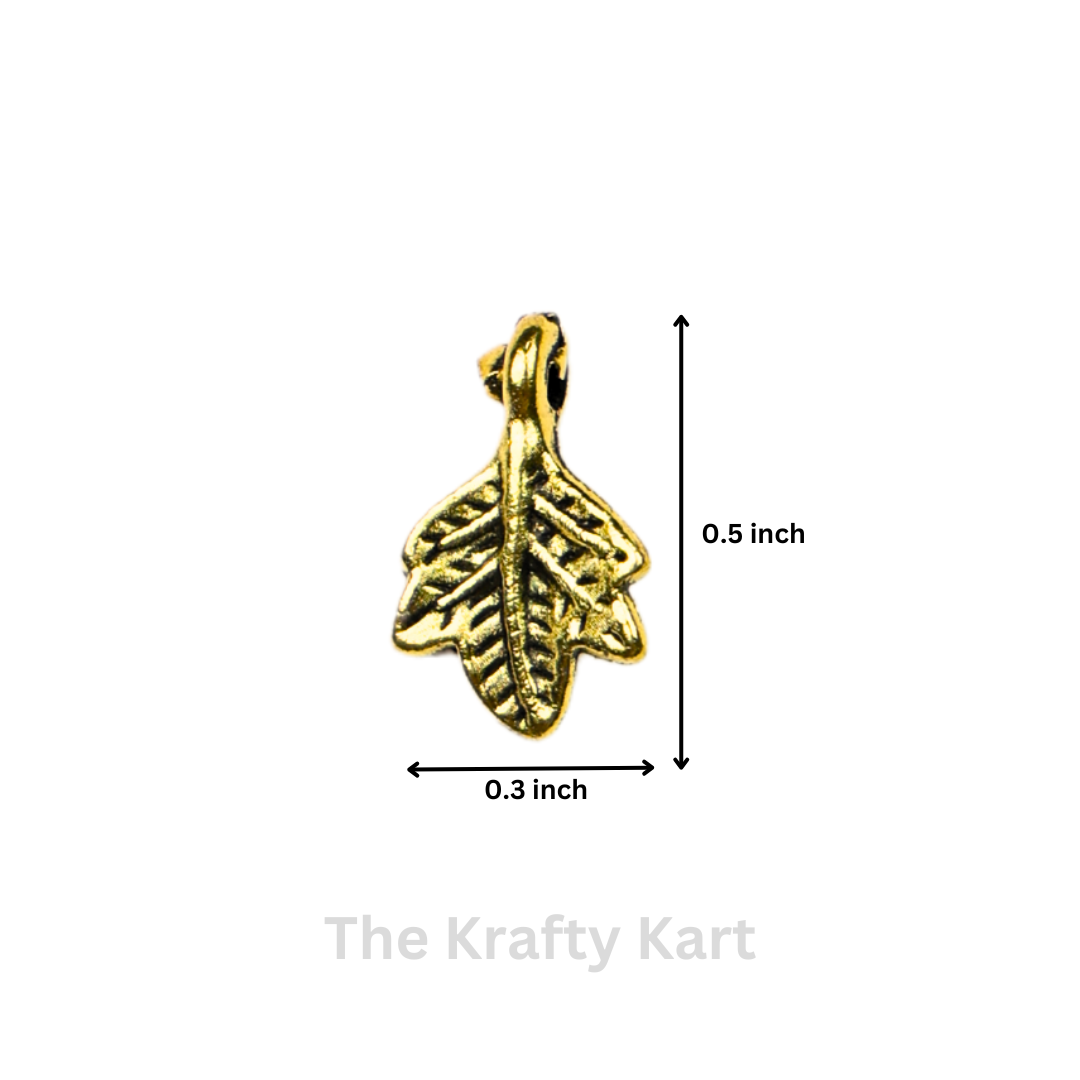 Golden Charm- Small Maple Leaf (135)