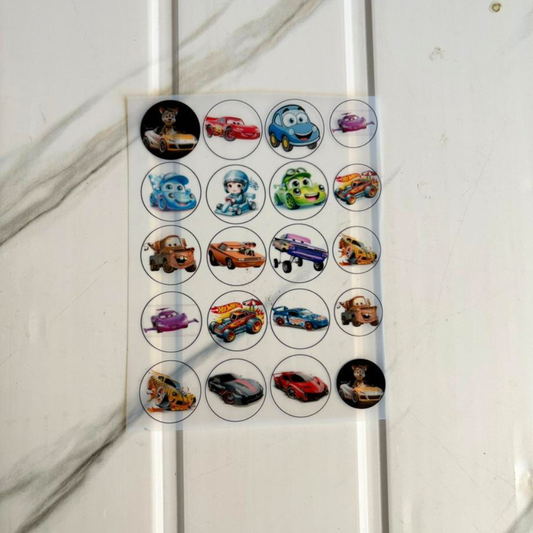 A6 Rakhi Insert Sheet - (Car)