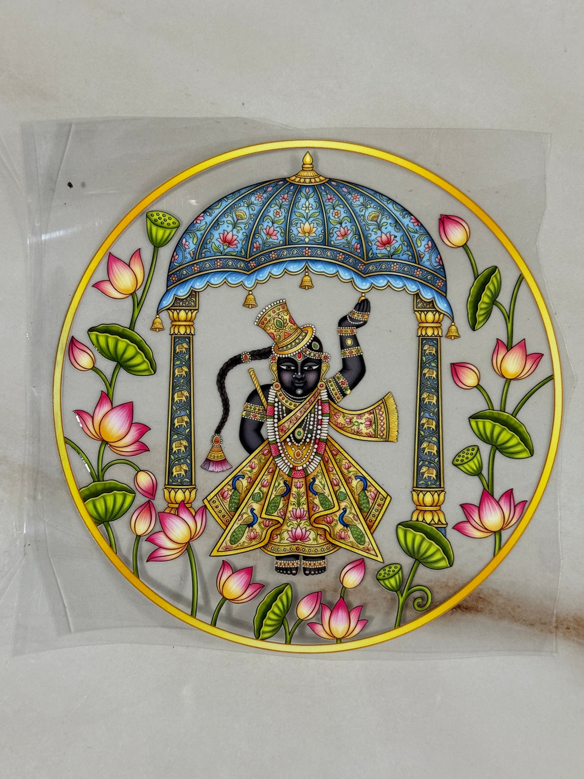 Round Shaped Peel Of Sticker (49)