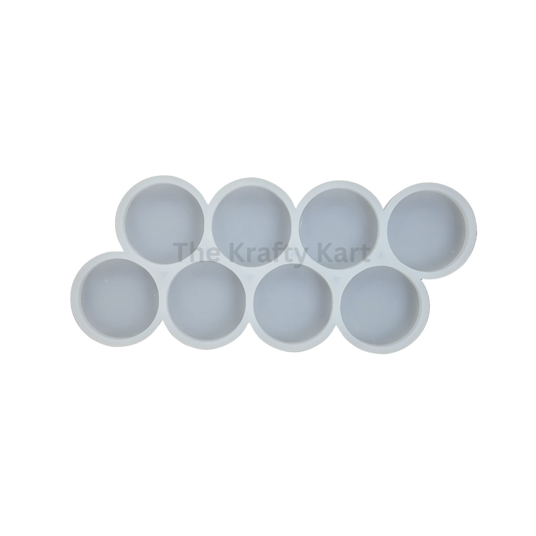 8 Cavity Round Mould