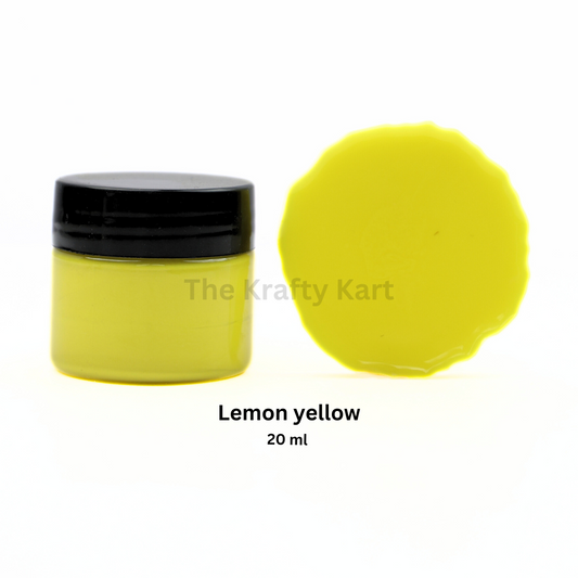 Opaque Lemon Yellow
