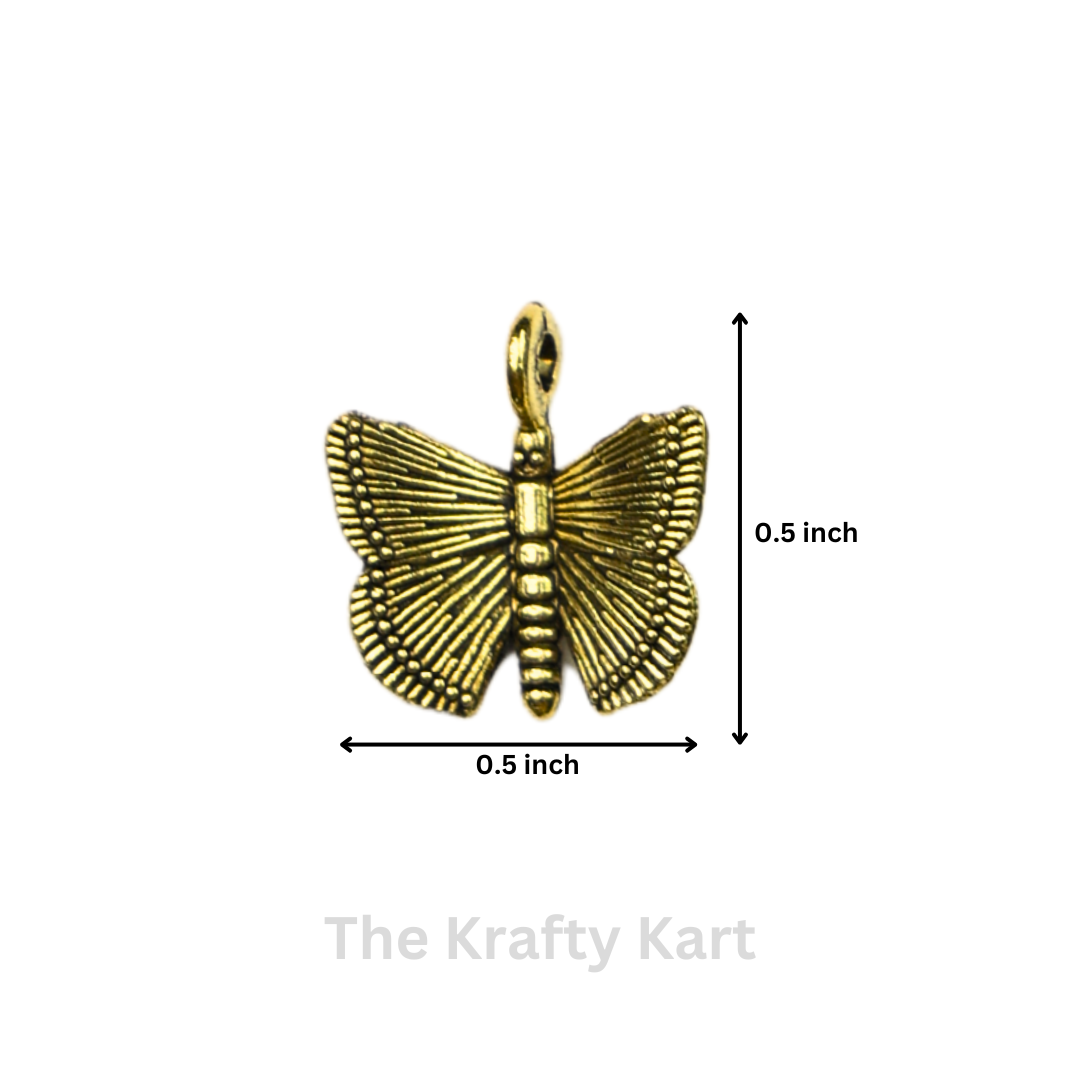 Golden Charm- Butterfly (B)(140)