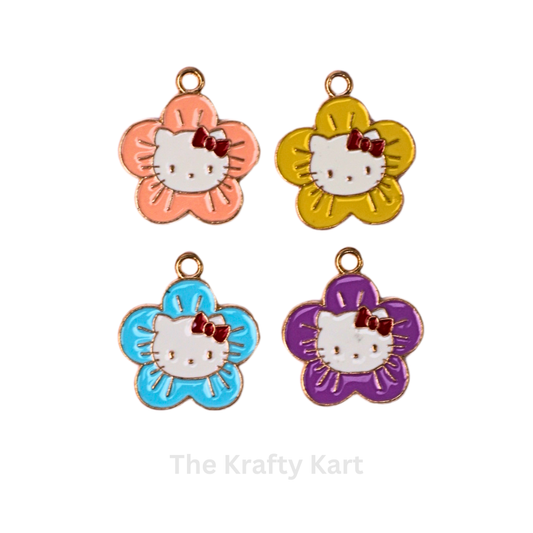 Charm - Flower Kitty